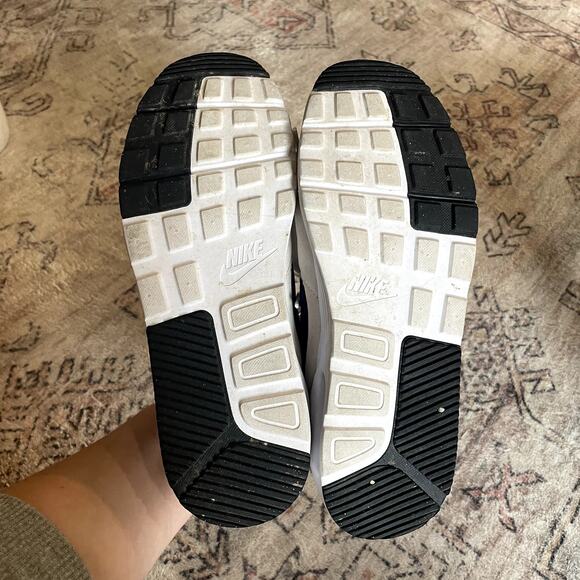 Nike Air Max SC 'White University Red' Suede Leather Sneakers Men's Size 9 GUC - Picture 8 of 11